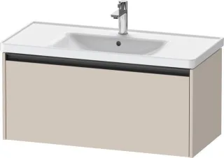 Duravit Ketho.2 Waschtischunterbau wandhängend Taupe Matt 984x455x440 mm - K25084091910000 K25084091910000