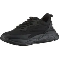 HUGO Leon_Runn Sneaker, Schnürschuh, Halbschuh, Freizeitschuh, HUGO Schriftzug an der Ferse