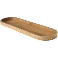 BOLTZE GRUPPE GmbH Tablett Boltze Tablett Tikko Länge 82 cm Holztablett 1003131