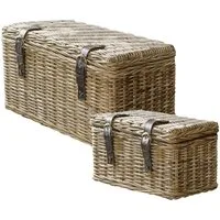 Mirabeau Truhe Truhe 2er Set Darill braun