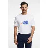 HUGO T-Shirt Noglasy mit Rundhals, regular fit