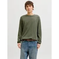 Jack & Jones Rundhalspullover JJESUMMER KNIT CREW NECK SN mit Rundhalsausschnitt