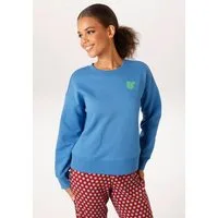 Aniston CASUAL Sweatshirt mit fruchtiger Applikation