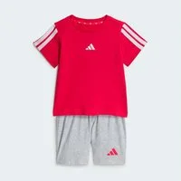 adidas Sportswear Trainingsanzug ESSENTIALS KIDS -SET (2-tlg), für Babys, zweiteiliges Set, aus Baumwolle