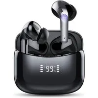 Futicare Bluetooth 5.4 mit Mikrofon, kabellose In-Ear-Kopfhörer (mit ENC-Anrufen, LED-Ladecase, 52h Akku, IPX7, USB-C, Touch-Steuerung, für Samsung A56/A16,S25/S26, Sport, iPhone, Android, Tablet & Laptop)