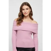 ONLY Strickpullover ONLKATIA LIFE LS OFF SHOULDER KNT NOOS Viskosemischung, regular fit