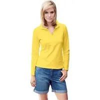 heine T-Shirt Poloshirt Langarm