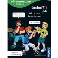 Die drei ??? Kids, Bücherhelden 1. Klasse, Witze zum Lesenlernen / N. N., Leicht lesen lernen - Witze für Erstleser - lache mit Justus, Peter und Bob und lerne spielerisch lesen – für Kinder ab 6 Jahren