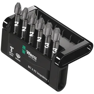Wera Bit-Check 6 PZ Impaktor 1, 6-teilig - 05057692001