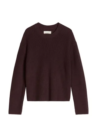 Marc OPolo Casual - Pullover loose Black Cherry - Gr. - L