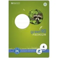 Staufen Schulheft Schulheft Green A4 liniert Lineatur 4 16 Blatt