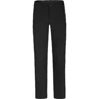 Bergson Outdoorhose RAISIO COMFORT Herren Winter Wanderhose, warm gefüttert, elastisch, Kurzgrößen, schw
