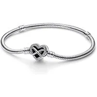 Pandora Silberarmband DamenSilber Funkelndes Unendlichkeits-Herz
