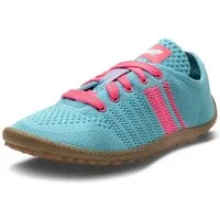 Leguano CARIBEO Barfußschuh Bequemschuh, Schnürschuh mit Kontrastbesatz