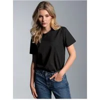 Trigema T-Shirt TRIGEMA Slim Fit T-Shirt aus DELUXE Baumwolle (1-tlg)