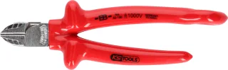 KS Tools 1000V Seitenschneider mit Sicherungsöse für Sicherheitsleine - 117.2204