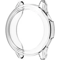 Wigento Smartwatch-Hülle TPU für Garmin Vivoactive 6 Schutz Case Halbabdeckung Transparent, Halbabdeckung, leicht