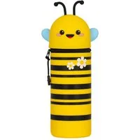Legami Federmäppchen Federmäppchen Biene 2 in 1 aus weichem Silikon