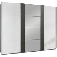 Wimex Schwebetürenschrank Bern Schiebetürenschrank Schrank mit zusätzlicher Innenausstattung, Garderobe
