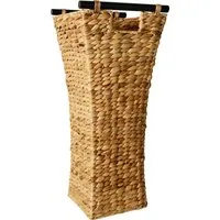 ARTRA Dekokorb Schirmständer aus Wasserhyazinthe Geflecht Handarbeit beige (1 St)