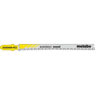 Metabo Stichsägeblätter precision wood 91 2,2 mm, HCS - 5 Stück - 623834000
