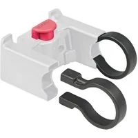 KlickFix Fahrradtasche KLICKfix Schellen für Lenkeradapter schwarz 35mm paarweise