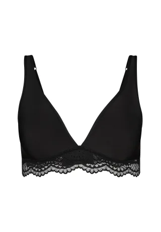 SKINY - Skiny Damen Triangel Spacer BH Micrornaments black