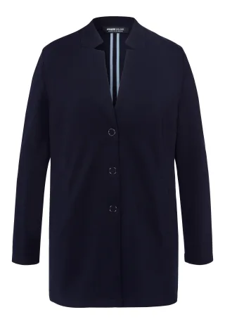 FRANK WALDER - Longjacke NEW INSPIRATION mit femininem Kragen ink - Gr. - 38