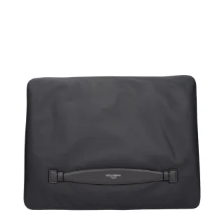 Dolce & Gabbana Graue Stoff-Clutch