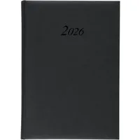 Stylex Schreibwaren Terminkalender Wochenplaner 2026 / Buchkalender / Größe: 17,2x24cm / Farbe: schwarz