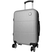Warenhandel König Hartschalen-Trolley Mehrum, 4 Rollen, aufrecht rollbar, robuste Hartschalen, leicht, modernes Design