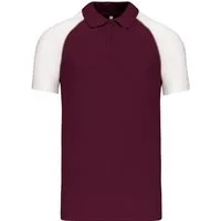 Kariban Poloshirt Herren Baseball Kurzarm Poloshirt