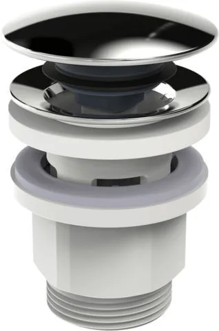 Hansa Ablaufgarnitur Push-Open HANSA 0762 chr 07620100