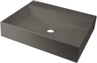 Neuesbad Aufsatzwaschbecken, Anthrazit Metallic, 500x400MM NB1DECQRTU5S1
