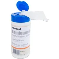 Betzold Whiteboard-Tücher, 100 Stück Reinigungstücher (Kunststoff)