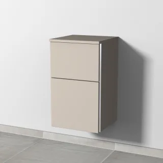 Sanipa 3way Unterschrank mit 2 Auszügen, Kaschmir-Matt, BP1431U BP1431U