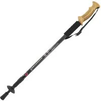 MidGard Nordic-Walking-Stöcke Wanderstоck 65-135cm Teleskop Antischock Stock Korkgriff Dämpfung (1 St), Leicht, mit ergonomischen Korkgriffe