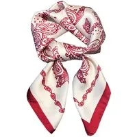 Zaewry Seidentuch quadratisch, 70x70 cm, Nickituch, Bandana-Schal (1Stück), Seide, Satin-Kopftuch für Damen – Seidig-glattes Haarwickeltuch, stilvoll