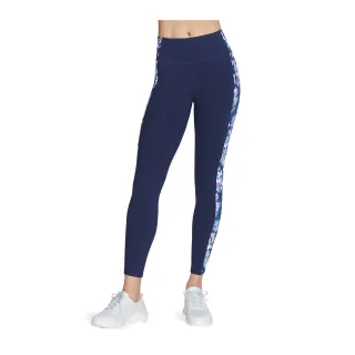 Skechers Performance GOWALK Misty Floral Leggings aus Nylon für Frauen in Blau