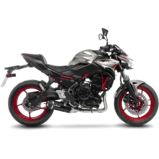 LeoVince Sportauspuff LV One EVO BLACK Komplettanlage Kawasaki Z 650 Bj.2021-2026 EURO5/5+/+ABE/+Kat