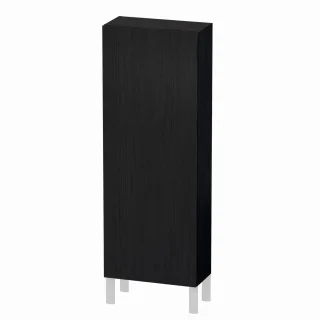 Duravit L-Cube Halbhochschrank Eiche Schwarz Matt 500x243x1320 mm - LC1169R1616 LC1169R1616