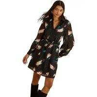 Love & Roses Minikleid Love & Roses Mini-Hemdblusenkleid, Regular (2-tlg)
