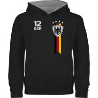 Shirtracer Hoodie WM Fan Deutschland 2026 Fussball WM Fanartikel