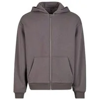 Build Your Brand Kapuzensweatjacke Fluffy Zip Hoody Herren Kapuzenjacke