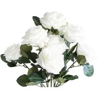 Kunstblume Rosenbusch Dijon Rose, Botanic-Haus, Höhe 45 cm