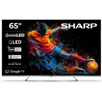 Sharp 65JP7765E QLED-Fernseher (164 cm/65 Zoll, 4K Ultra HD, Google TV, Google TV, Mini-LED, HDR Dolby Vision, Harman Kardon Sound)