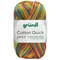 Gründl 50 Gramm Gründl Cotton Quick Print Strickgarn Farbauswahl Bastelgarn