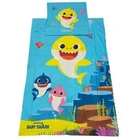 Kinderbettwäsche Baby Shark, Renforcé, 2 teilig