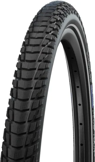 Schwalbe Marathon Plus Tour SmartGuard, Performance Line, TwinSkin Drahtreifen 28" Addix black-reflex 37-622