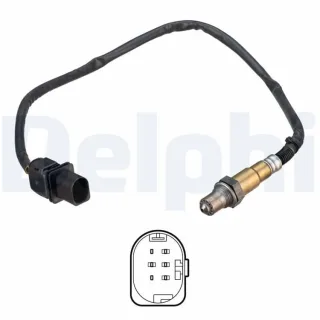 Delphi Lambdasonde nach Katalysator Hyundai Kia ES21293-12B1